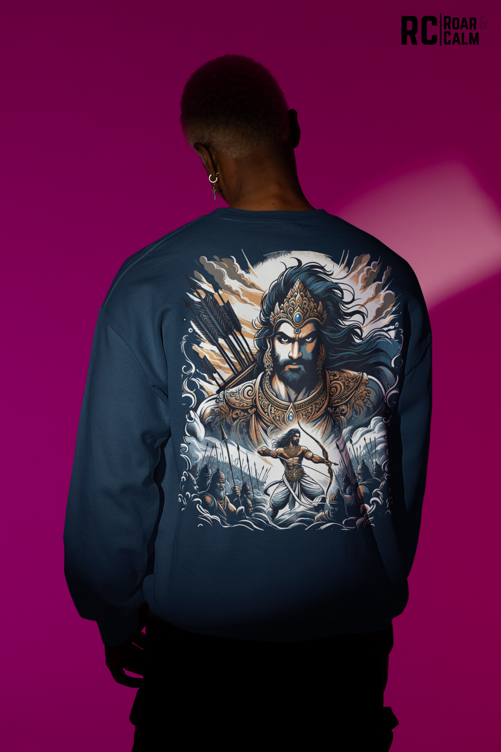 योद्धा Sweatshirt - Roar & Calm Collection
