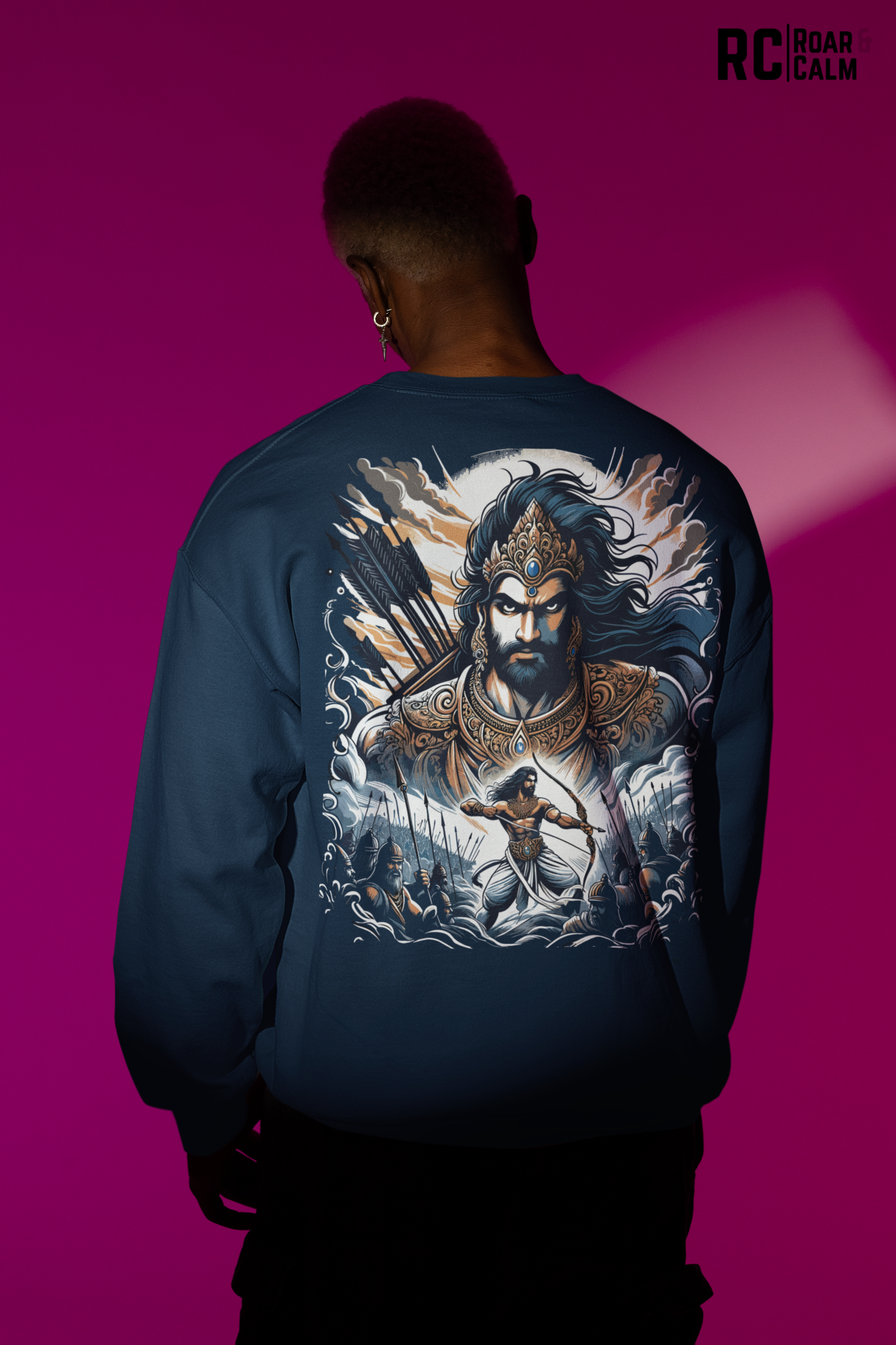 योद्धा Sweatshirt - Roar & Calm Collection