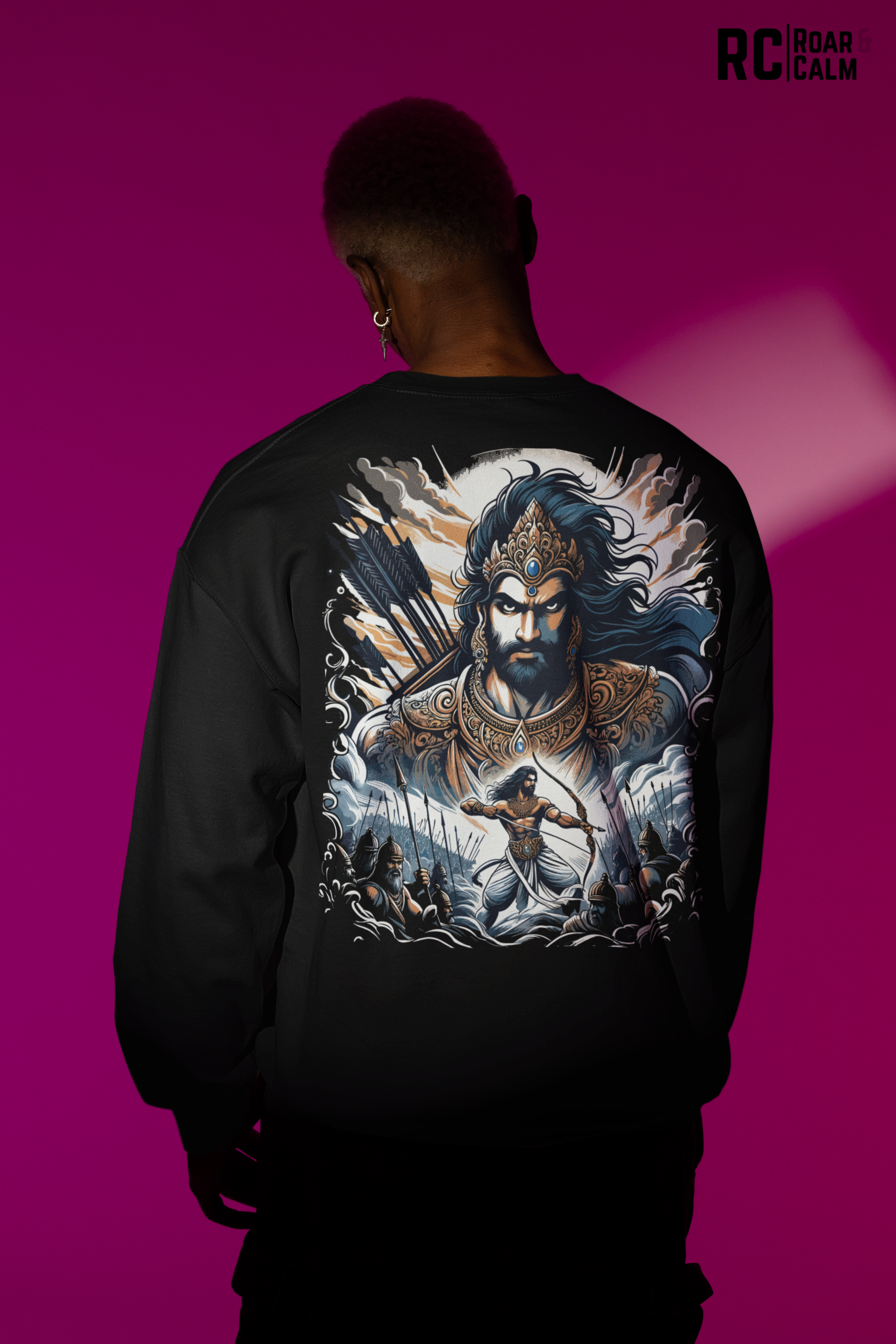 योद्धा Sweatshirt - Roar & Calm Collection