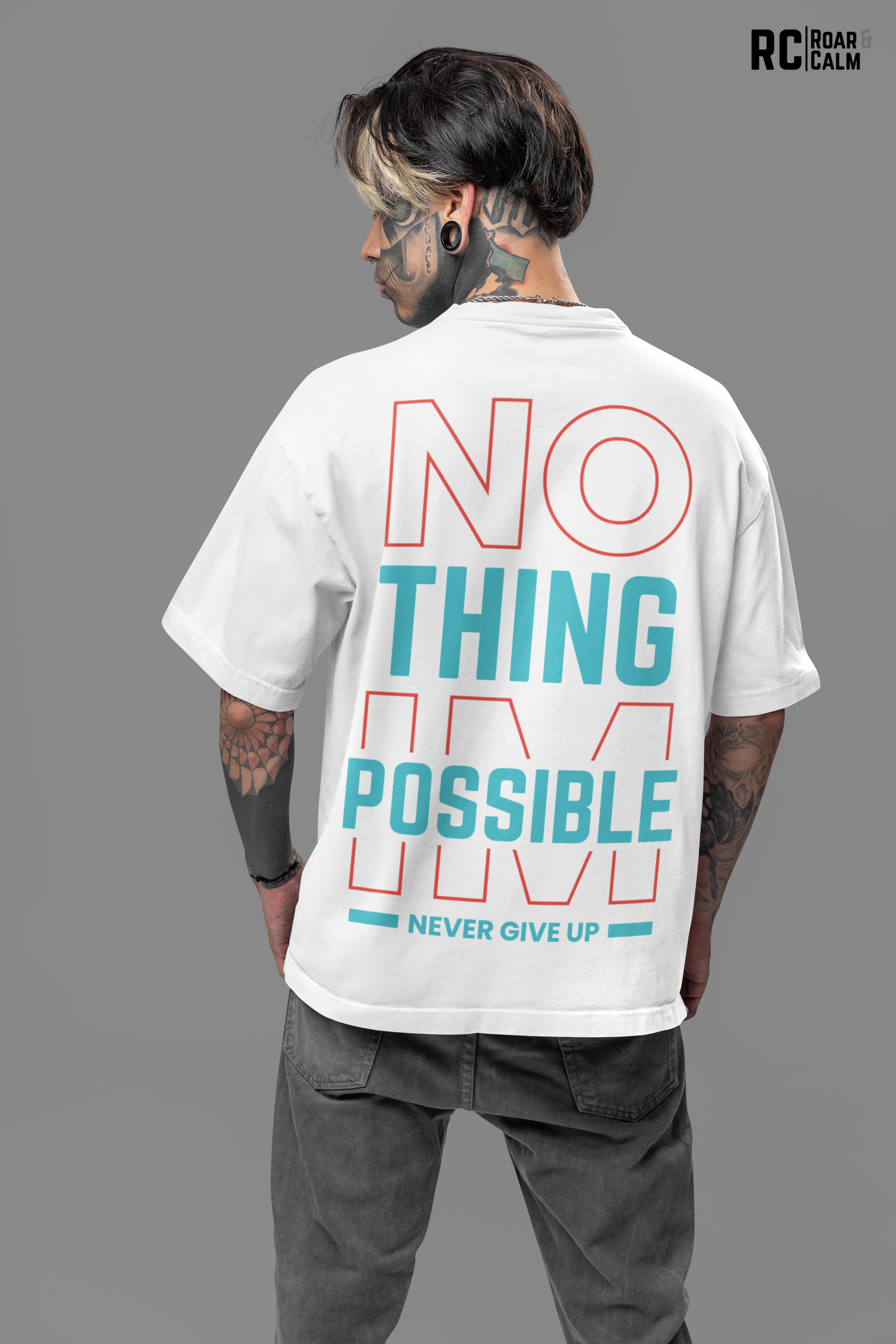 Dominate Training Tee – Oversized Drop Shoulder Fit