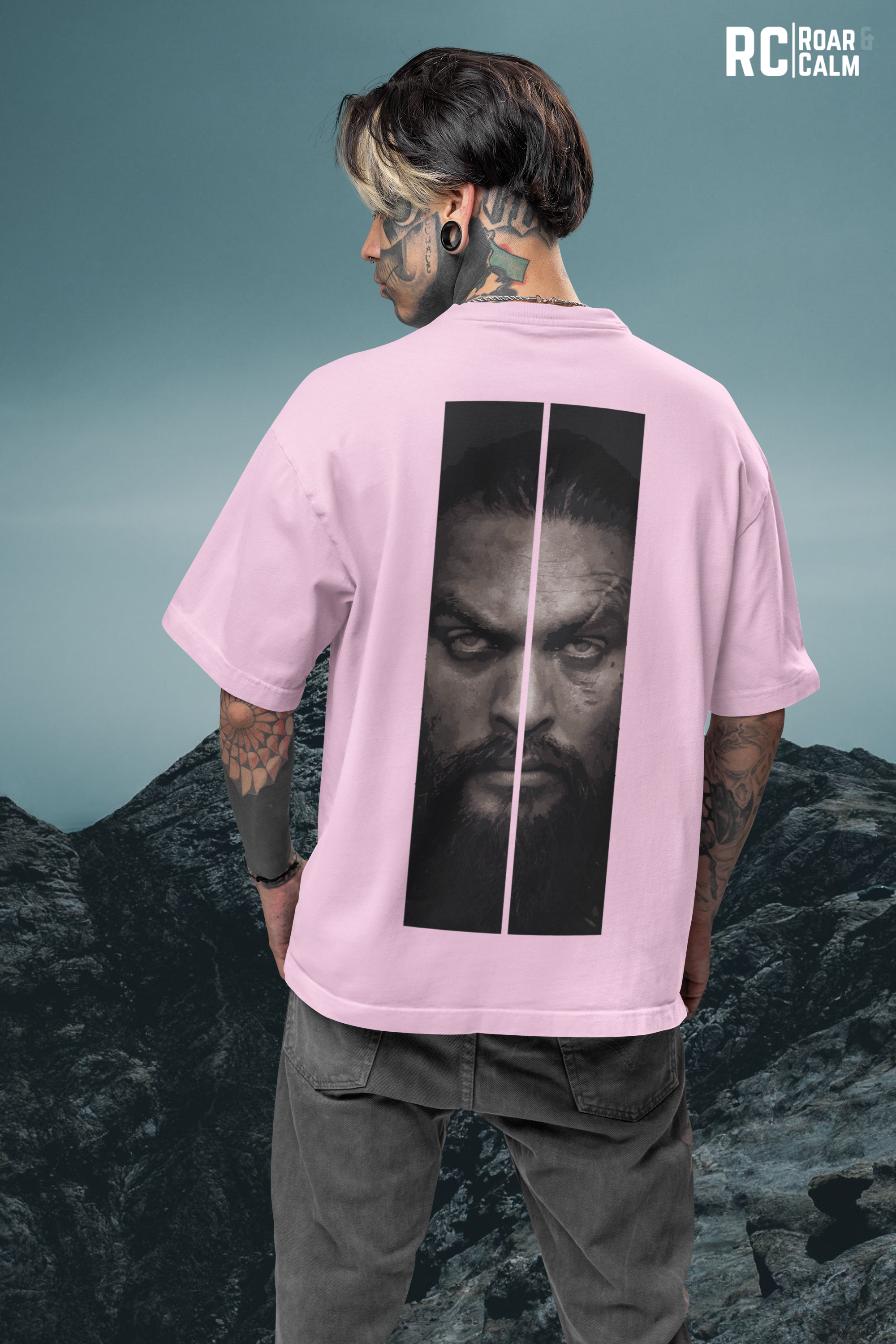 BABA VOSS Oversized T-Shirt Roar & Calm Collection
