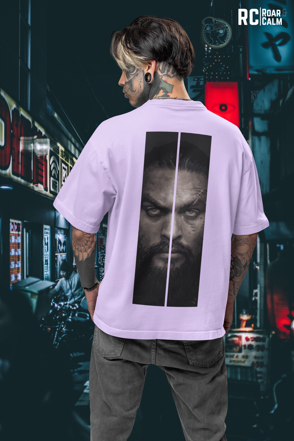 BABA VOSS Oversized T-Shirt Roar & Calm Collection