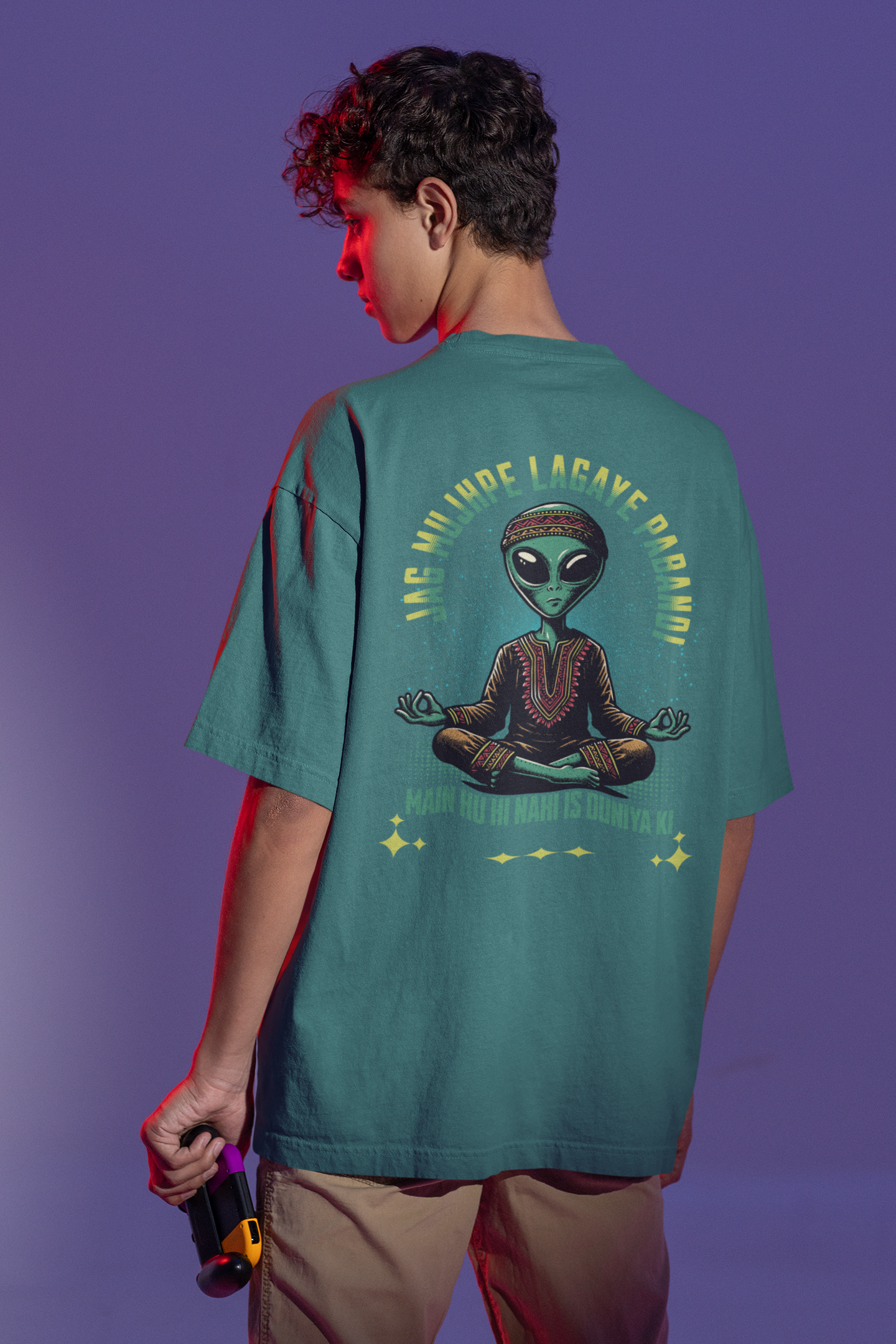 ALIEN Oversized T-Shirt (UNISEX) – Roar & Calm Collection