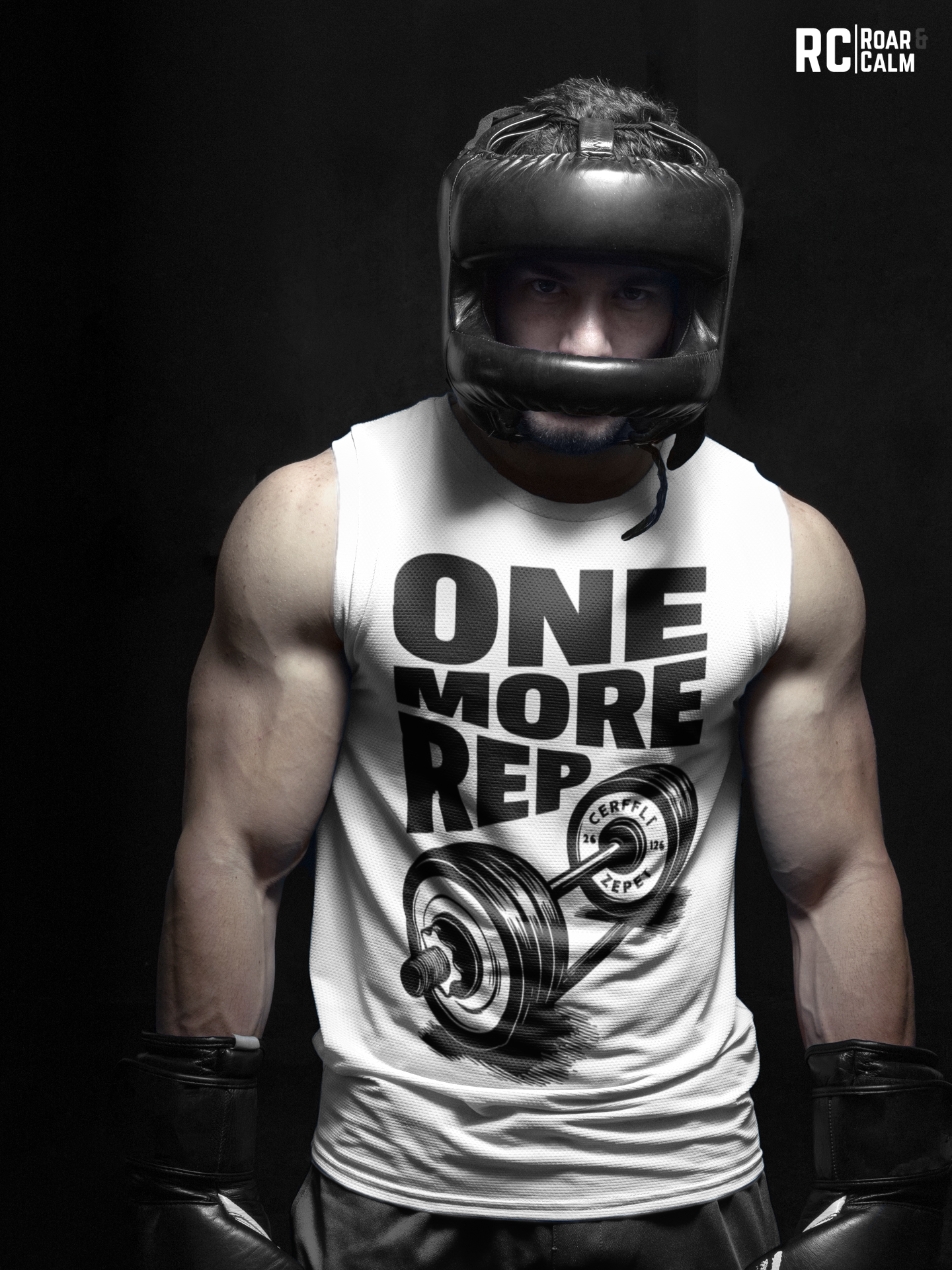 One More Rep Sleeveless Gym Tank – Roar & Calm Collection
