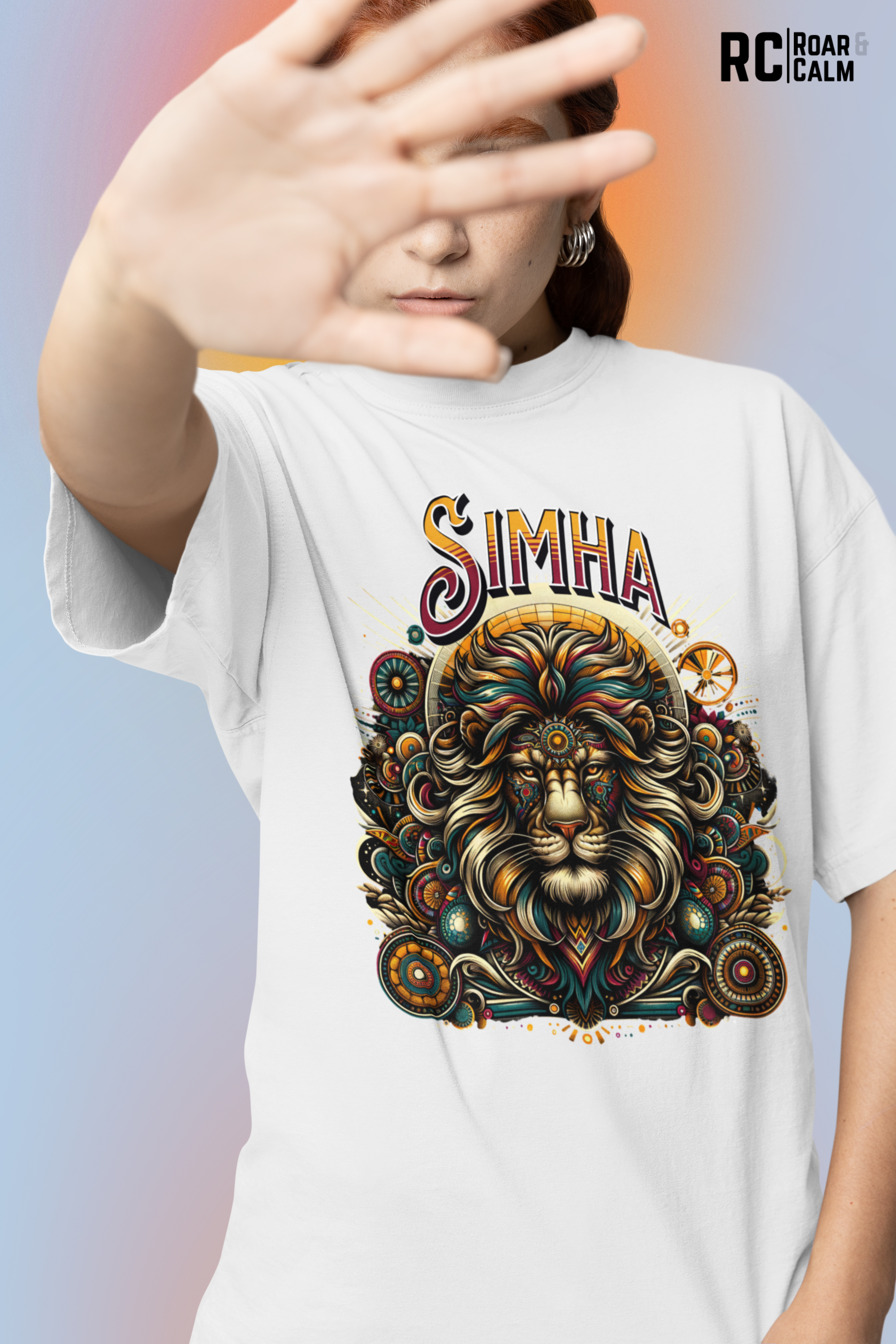 Simha Zodiac Oversized T-Shirt (UNISEX) – Roar & Calm Collection