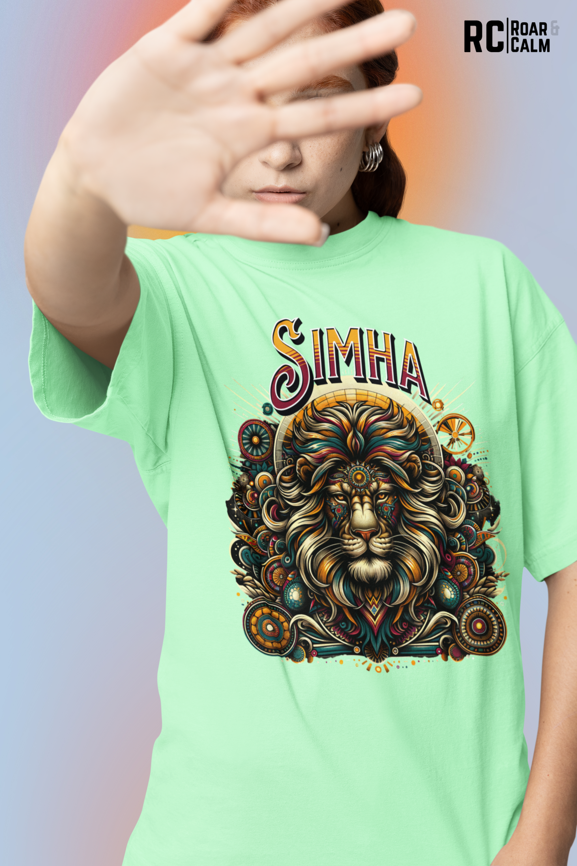Simha Zodiac Oversized T-Shirt (UNISEX) – Roar & Calm Collection