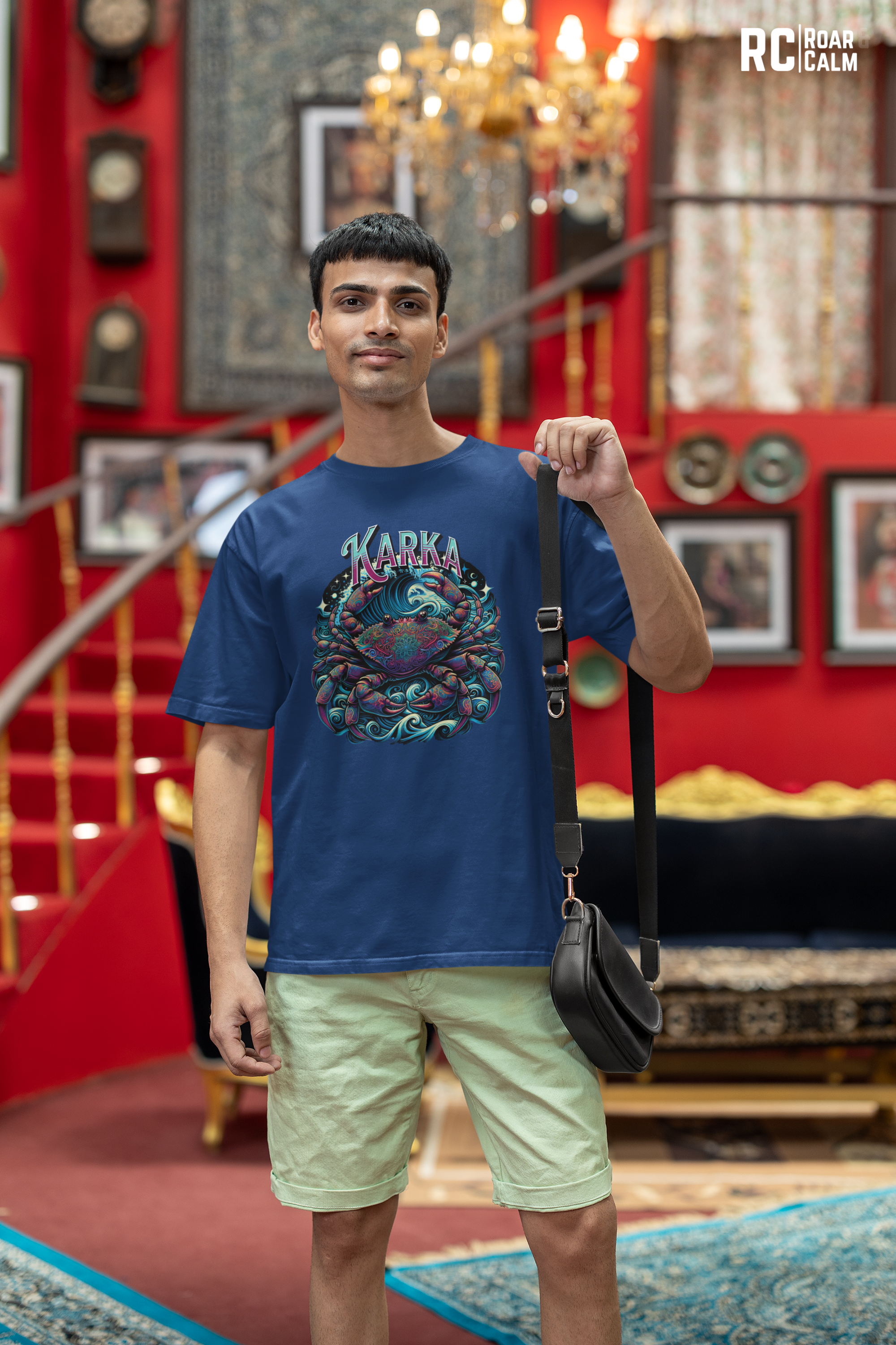 Karka Zodiac Oversized T-Shirt (UNISEX) – Roar & Calm Collection