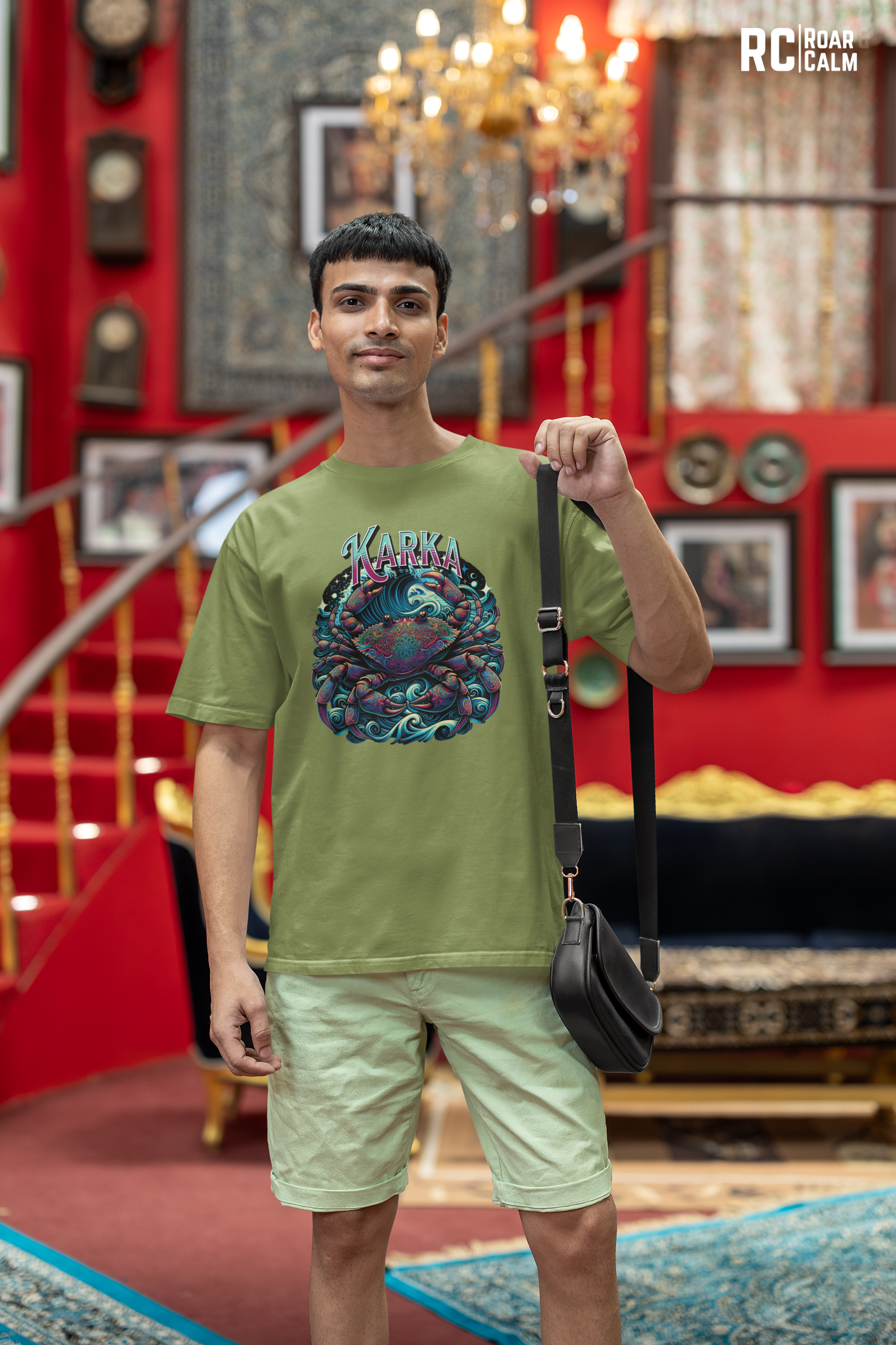 Karka Zodiac Oversized T-Shirt (UNISEX) – Roar & Calm Collection