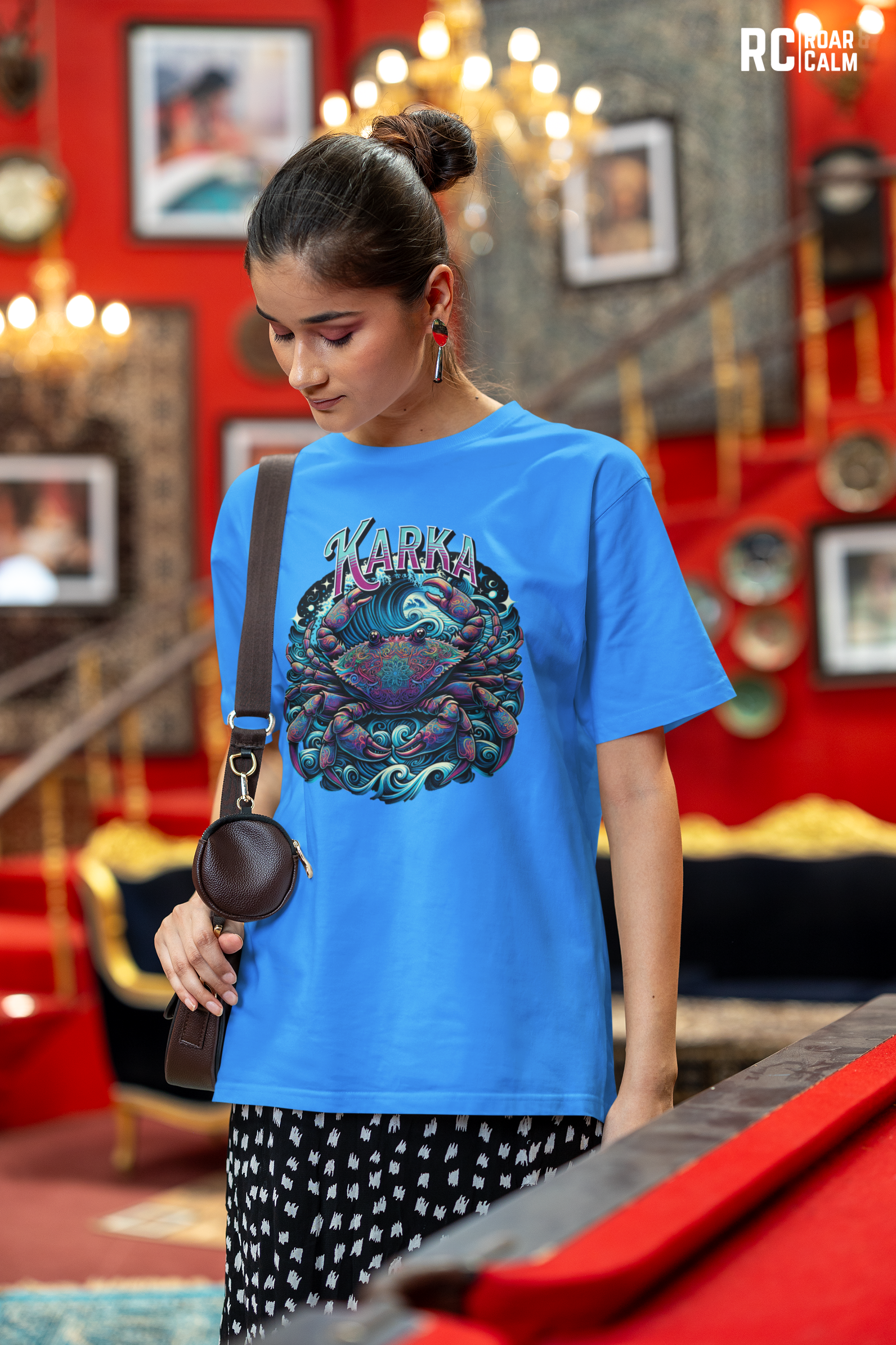 Karka Zodiac Oversized T-Shirt (UNISEX) – Roar & Calm Collection