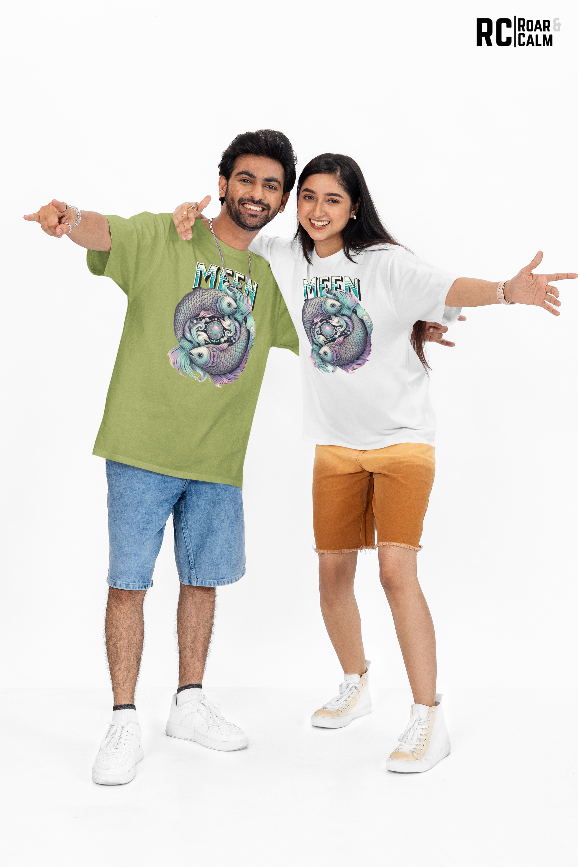 Meen Zodiac Oversized T-Shirt (UNISEX) – Roar & Calm Collection