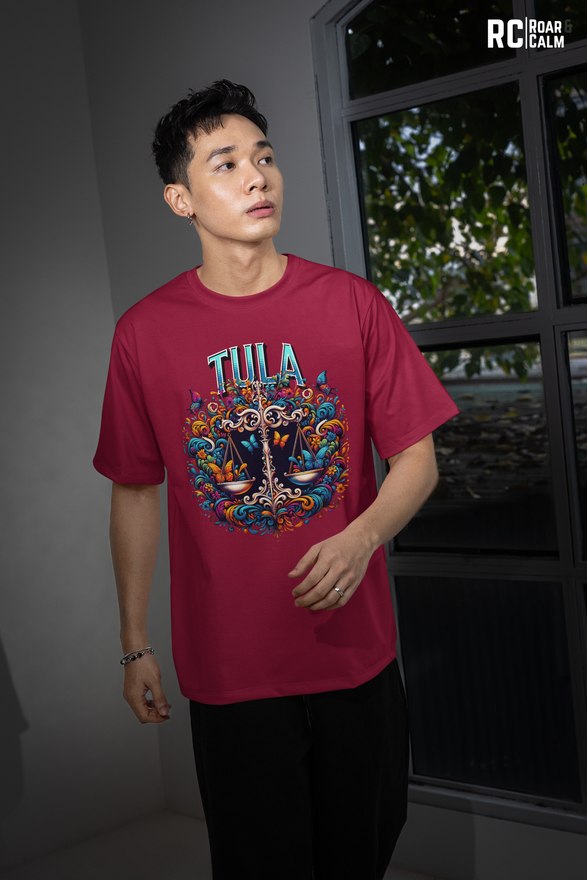 Tula Zodiac Oversized T-Shirt (UNISEX) – Roar & Calm Collection