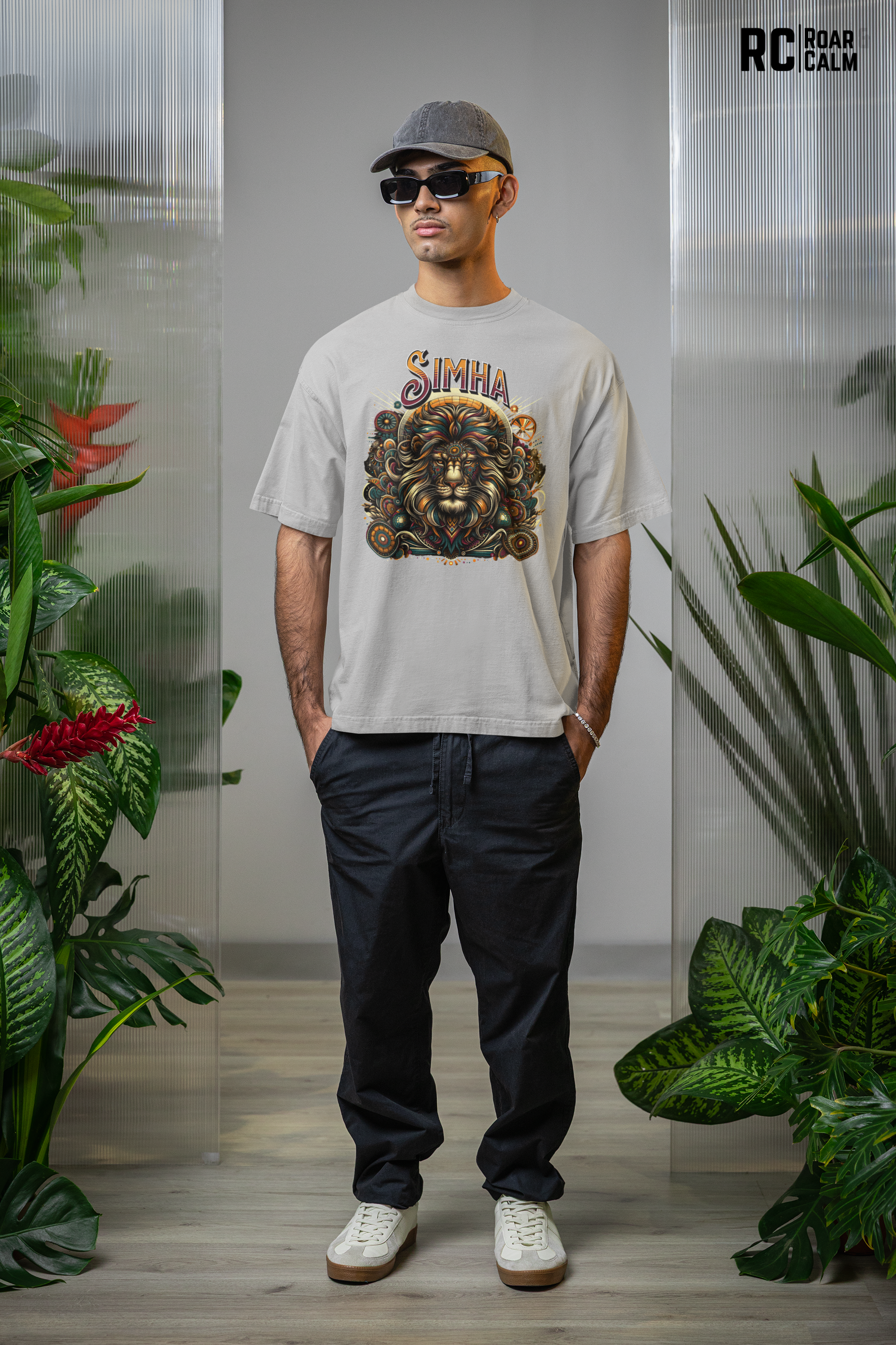 Simha Zodiac Oversized T-Shirt (UNISEX) – Roar & Calm Collection
