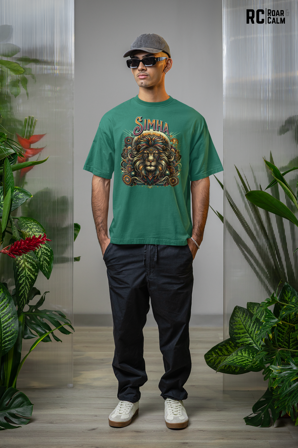 Simha Zodiac Oversized T-Shirt (UNISEX) – Roar & Calm Collection