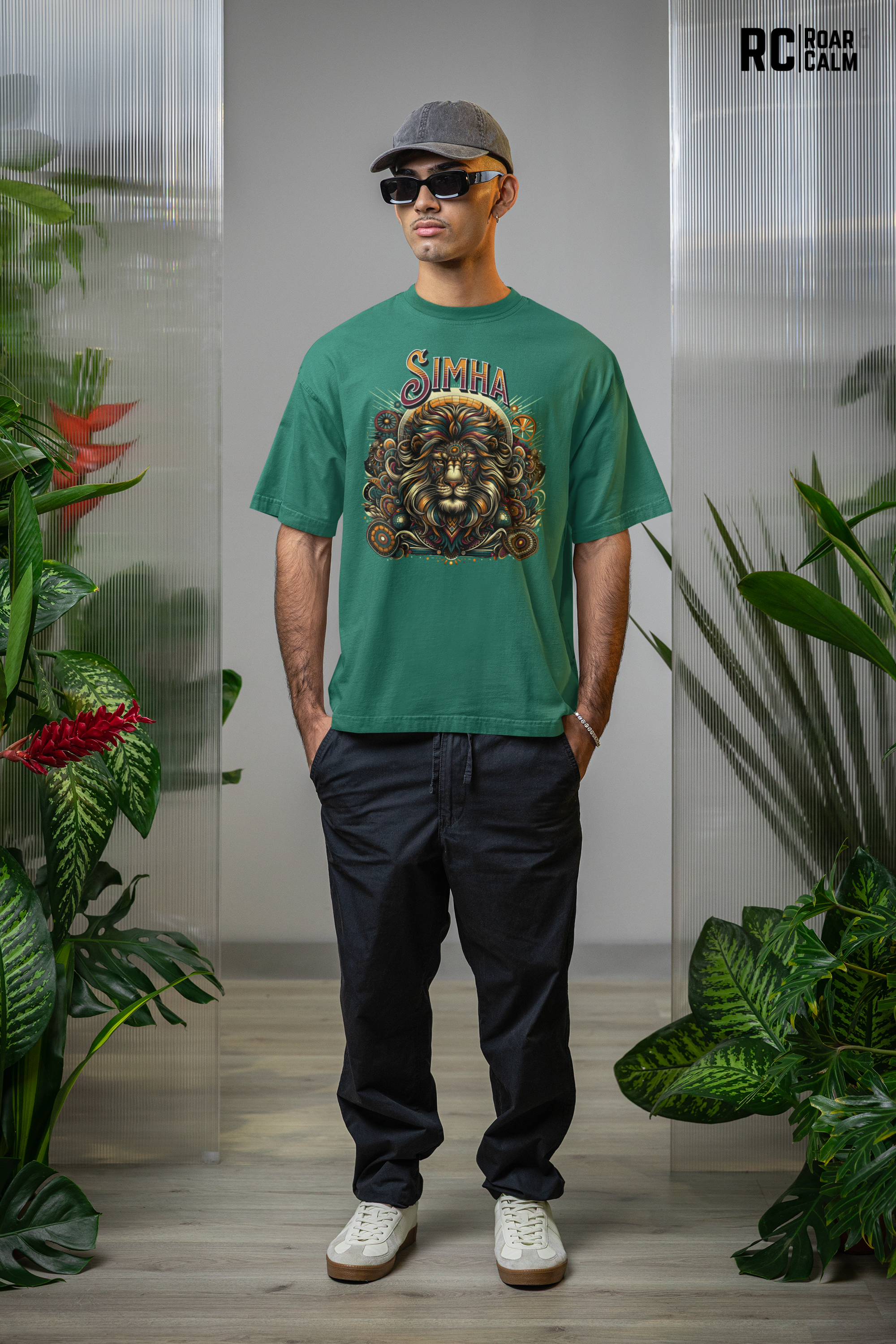 Simha Zodiac Oversized T-Shirt (UNISEX) – Roar & Calm Collection