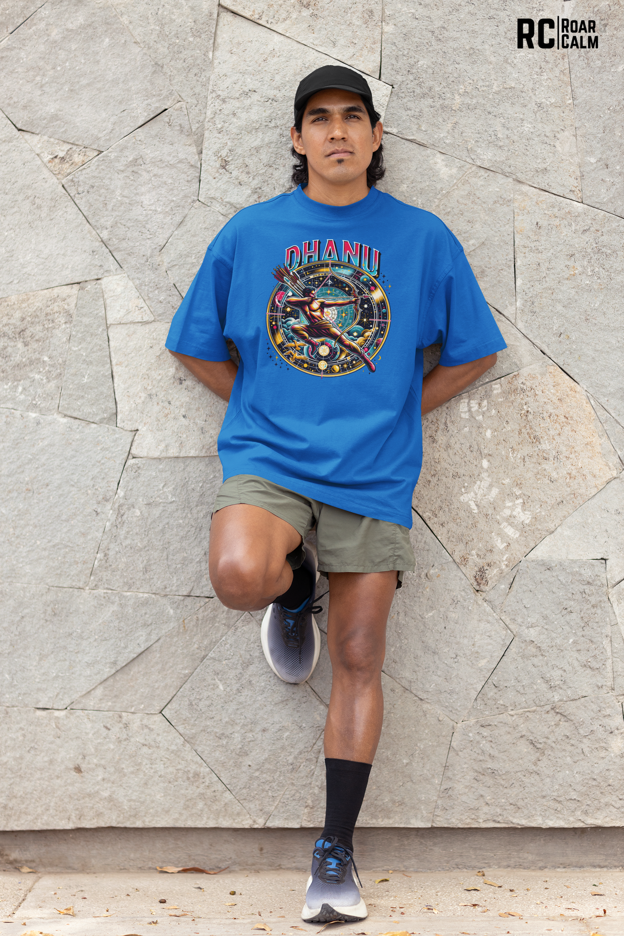 Dhanu Zodiac Oversized T-Shirt (UNISEX) – Roar & Calm Collection