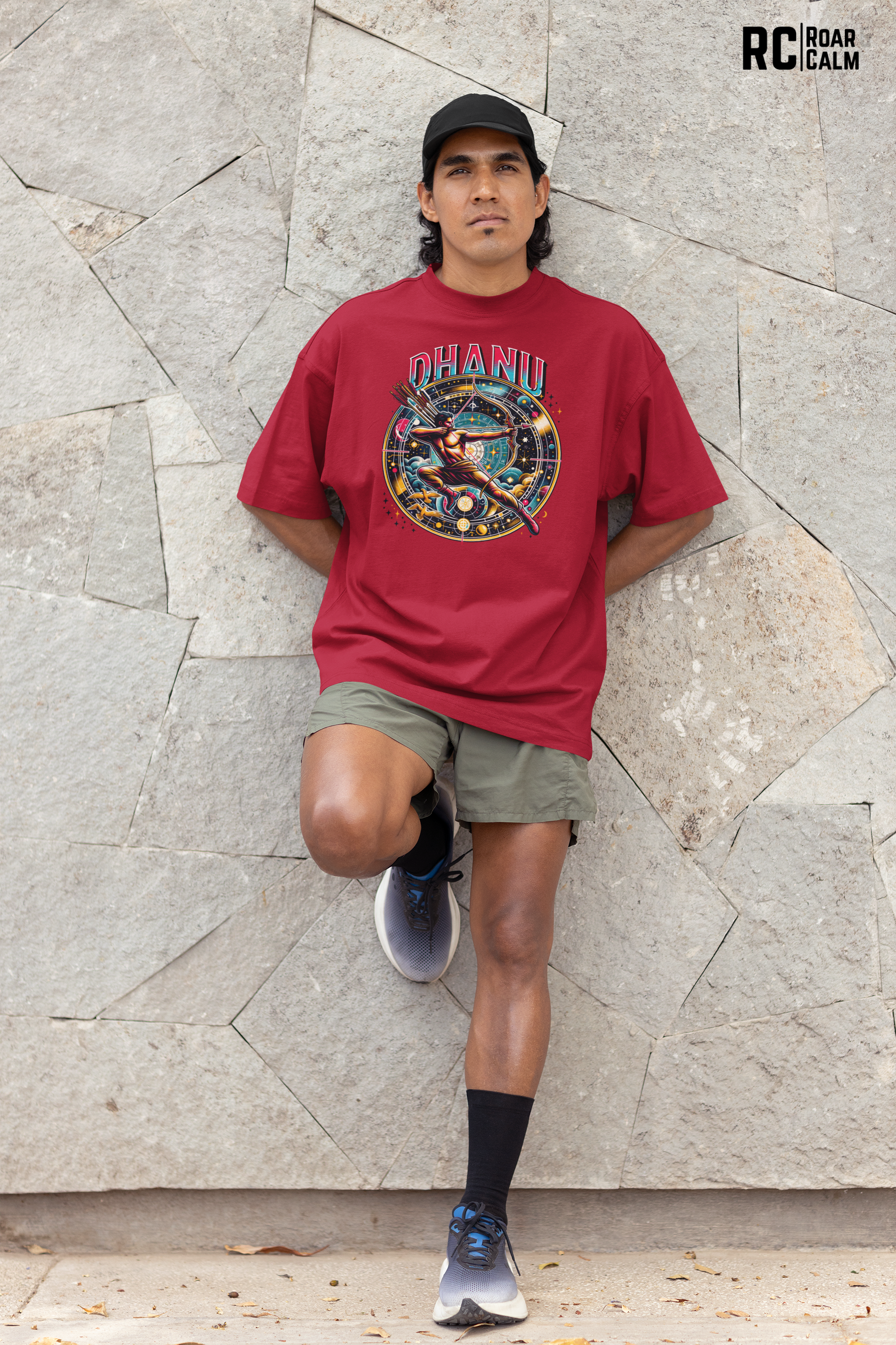 Dhanu Zodiac Oversized T-Shirt (UNISEX) – Roar & Calm Collection