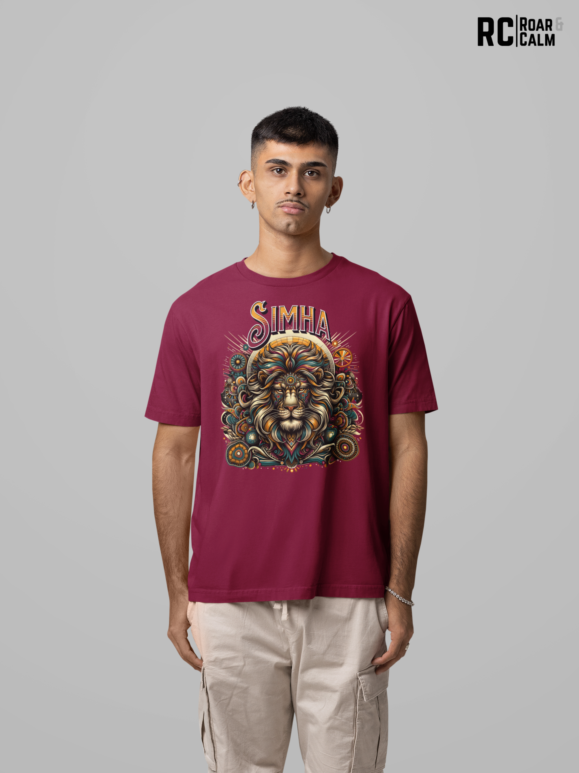Simha Zodiac Oversized T-Shirt (UNISEX) – Roar & Calm Collection