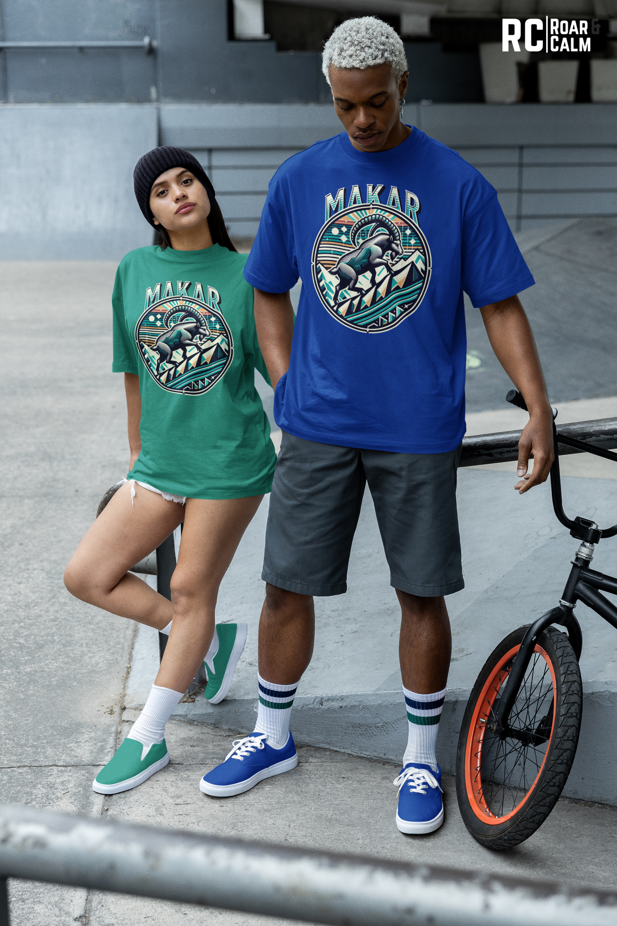 Makar Zodiac Oversized T-Shirt (UNISEX) – Roar & Calm Collection