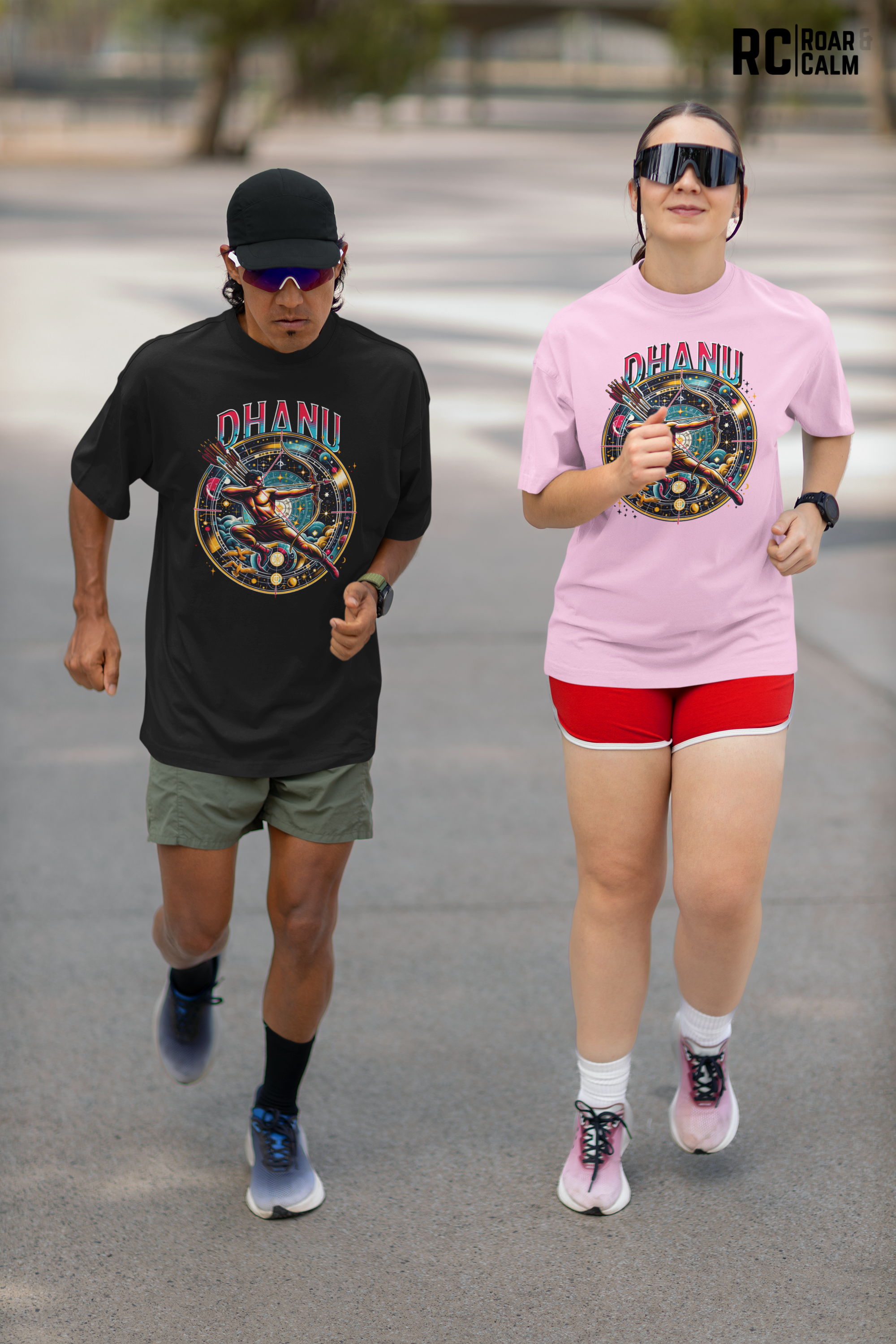 Dhanu Zodiac Oversized T-Shirt (UNISEX) – Roar & Calm Collection