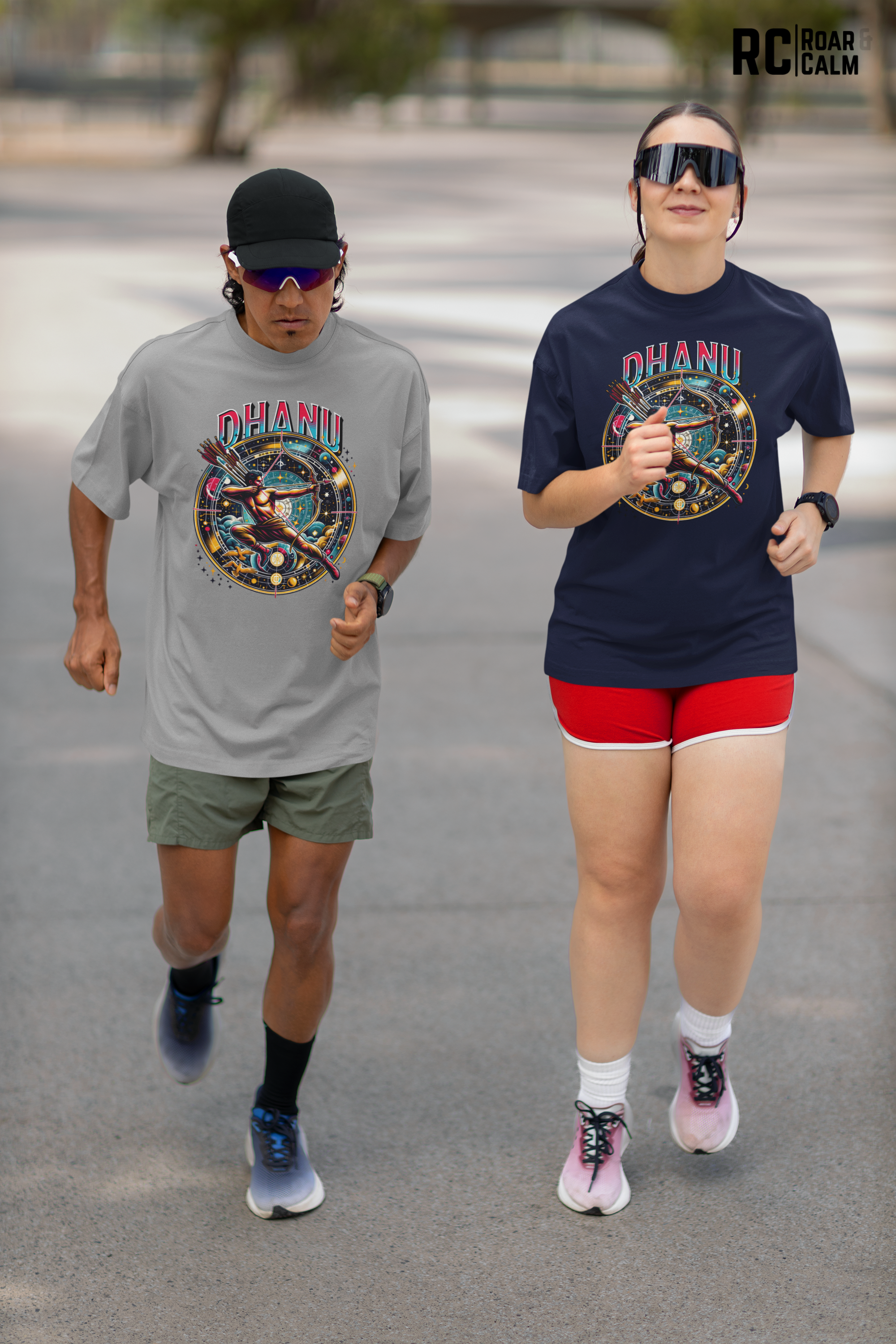 Dhanu Zodiac Oversized T-Shirt (UNISEX) – Roar & Calm Collection