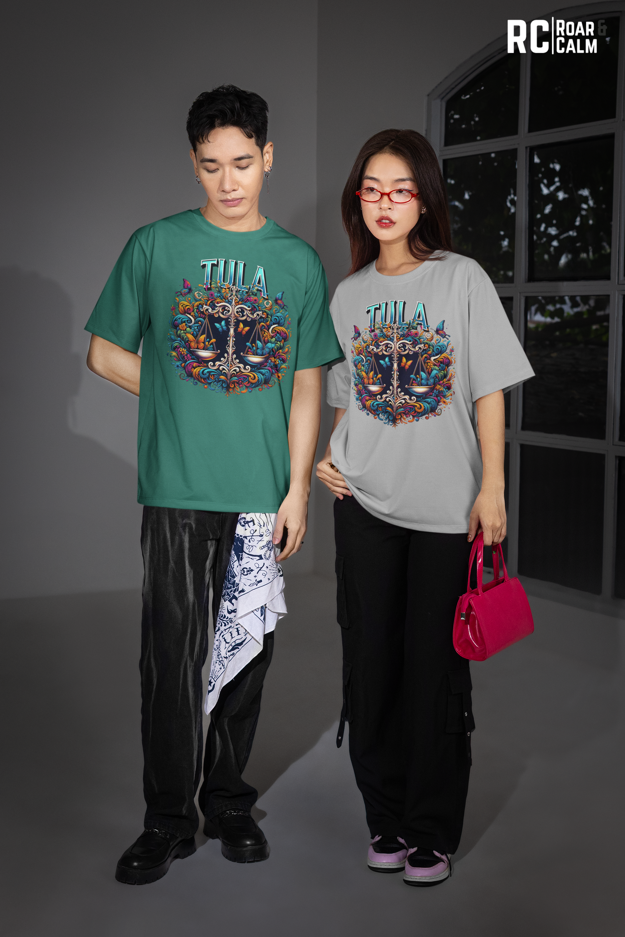 Tula Zodiac Oversized T-Shirt (UNISEX) – Roar & Calm Collection