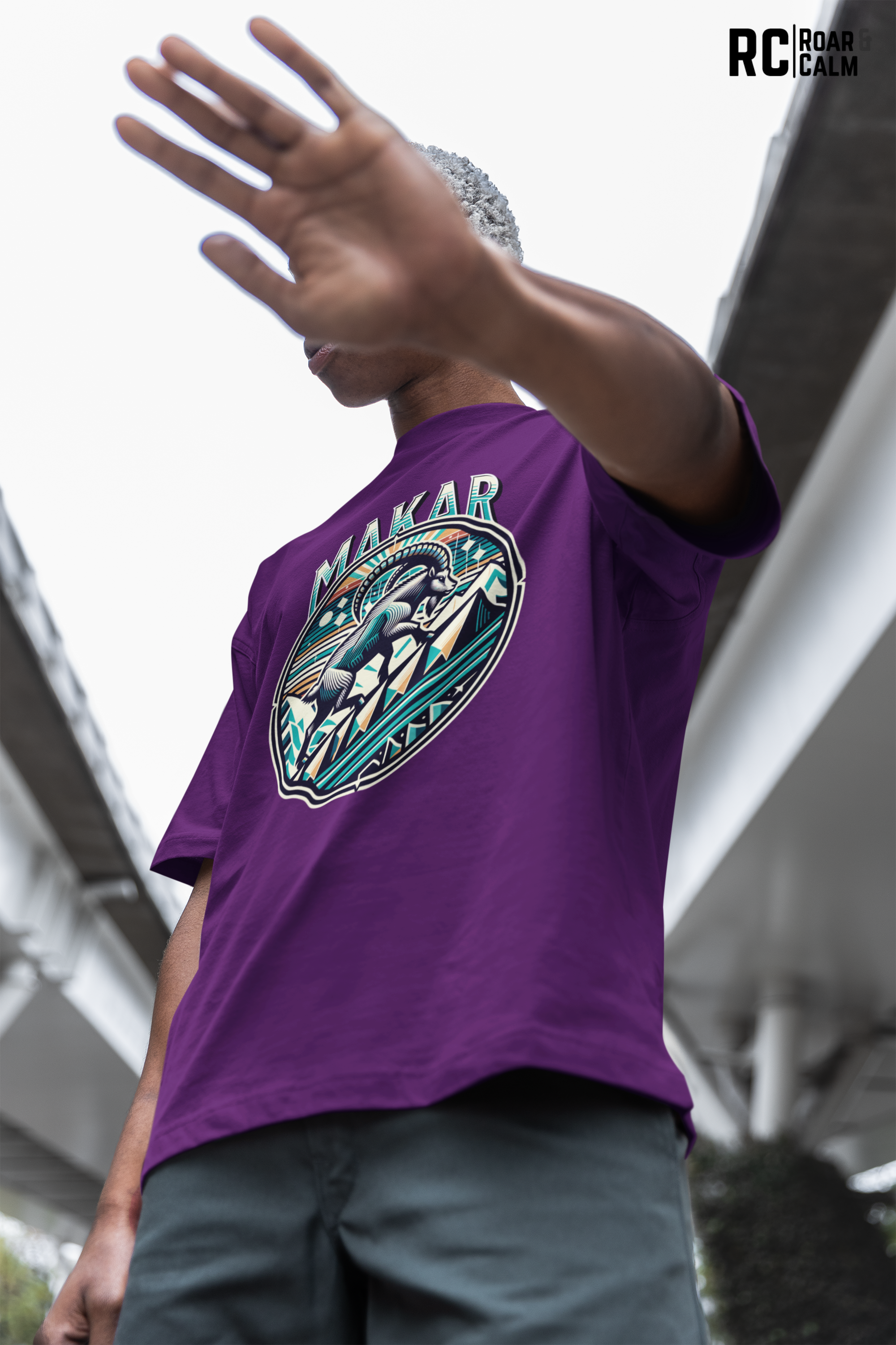 Makar Zodiac Oversized T-Shirt (UNISEX) – Roar & Calm Collection
