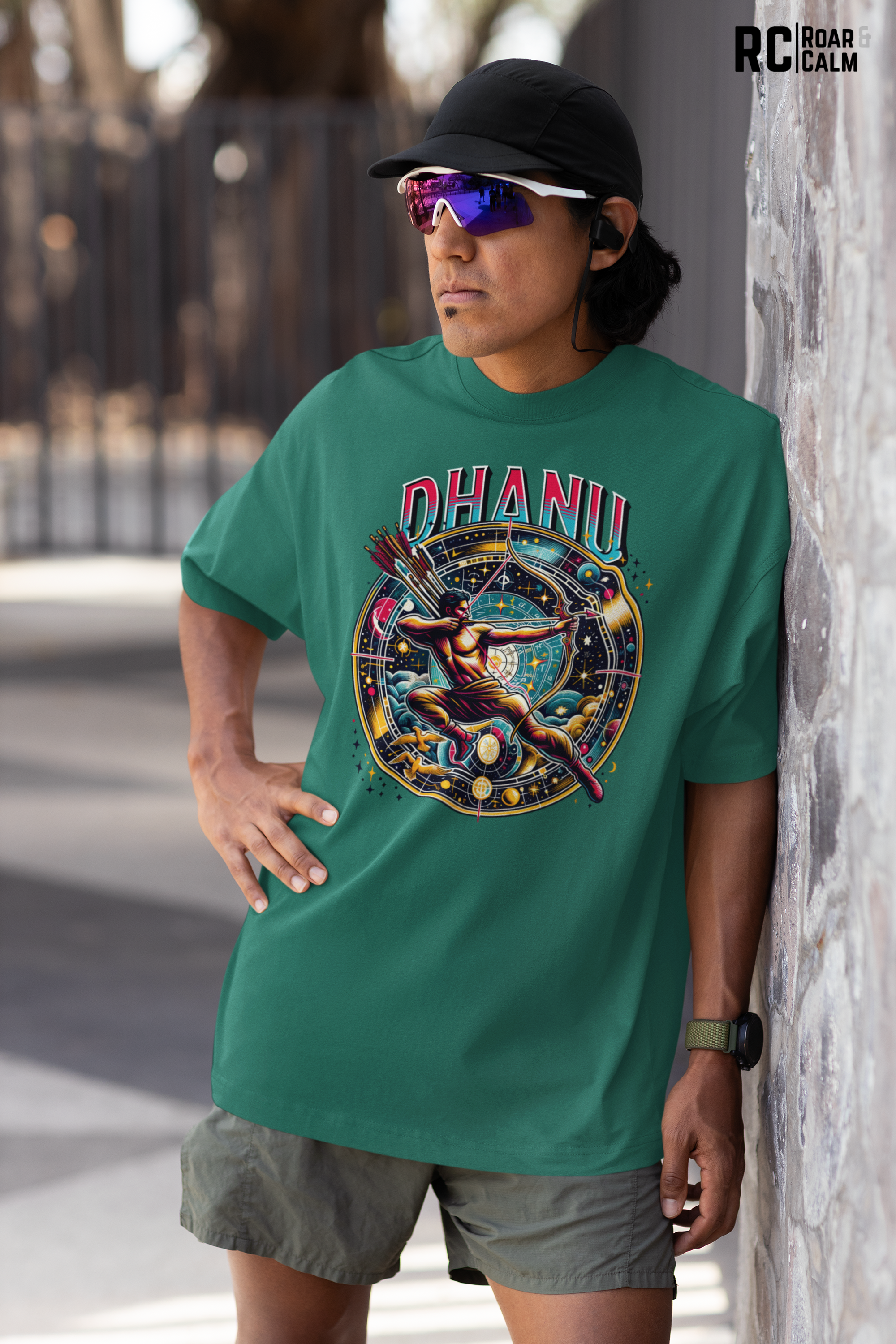Dhanu Zodiac Oversized T-Shirt (UNISEX) – Roar & Calm Collection