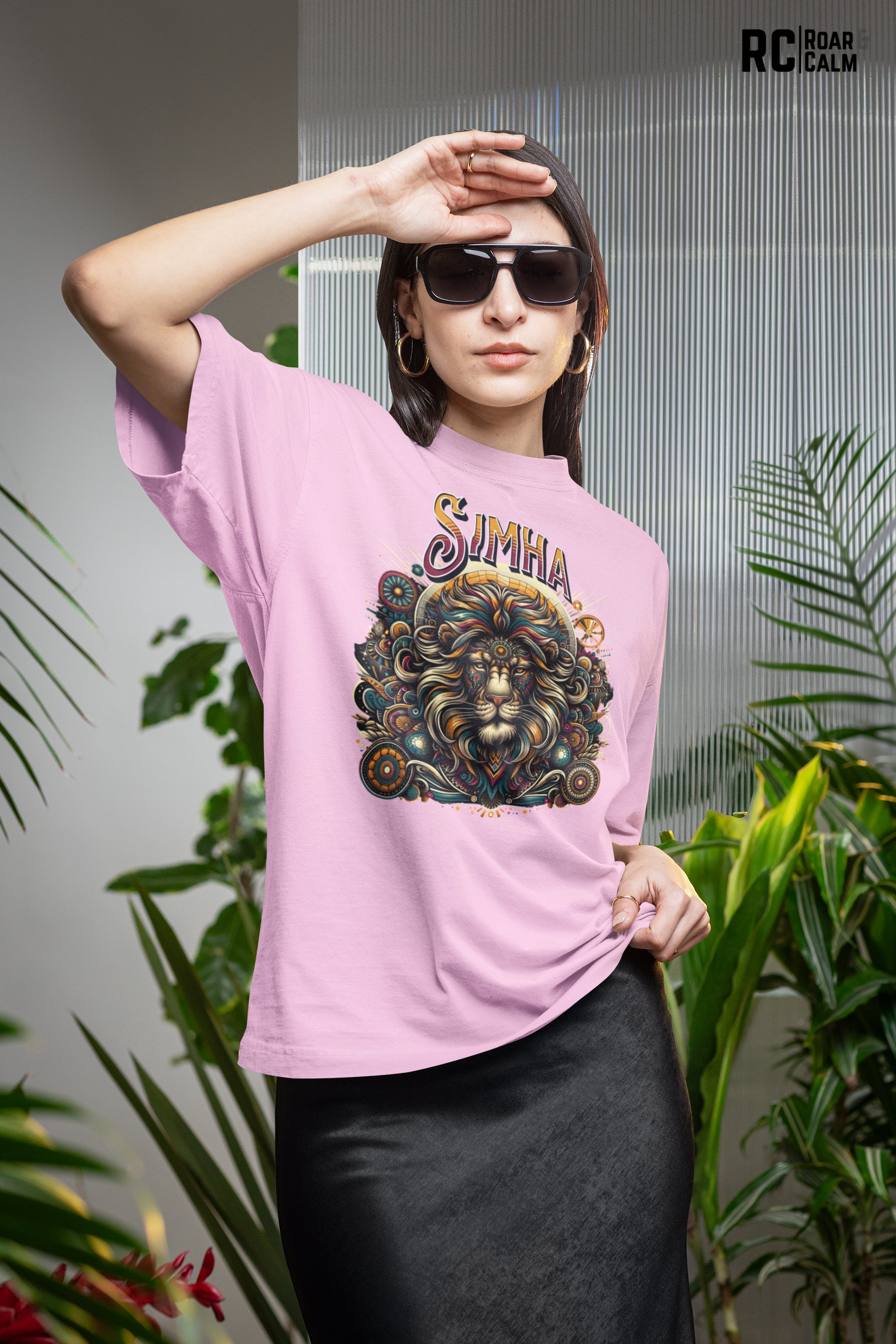 Simha Zodiac Oversized T-Shirt (UNISEX) – Roar & Calm Collection