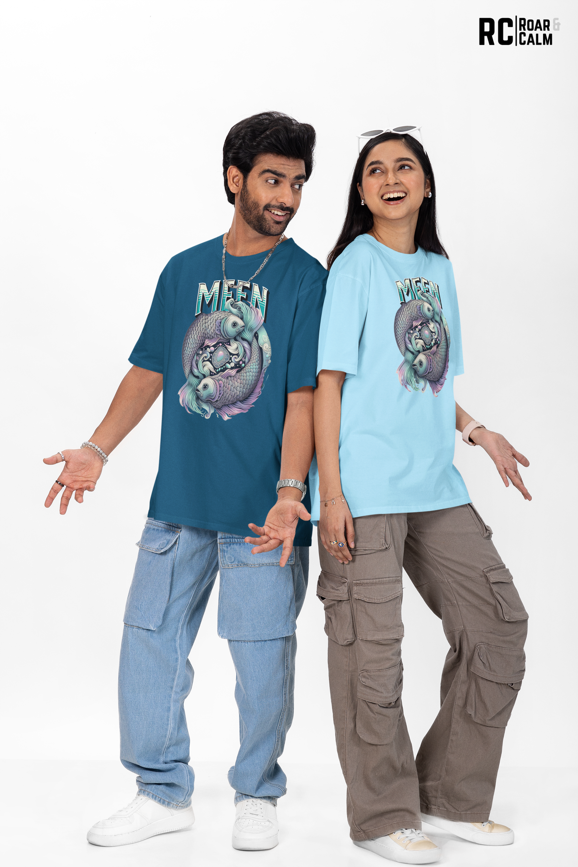 Meen Zodiac Oversized T-Shirt (UNISEX) – Roar & Calm Collection