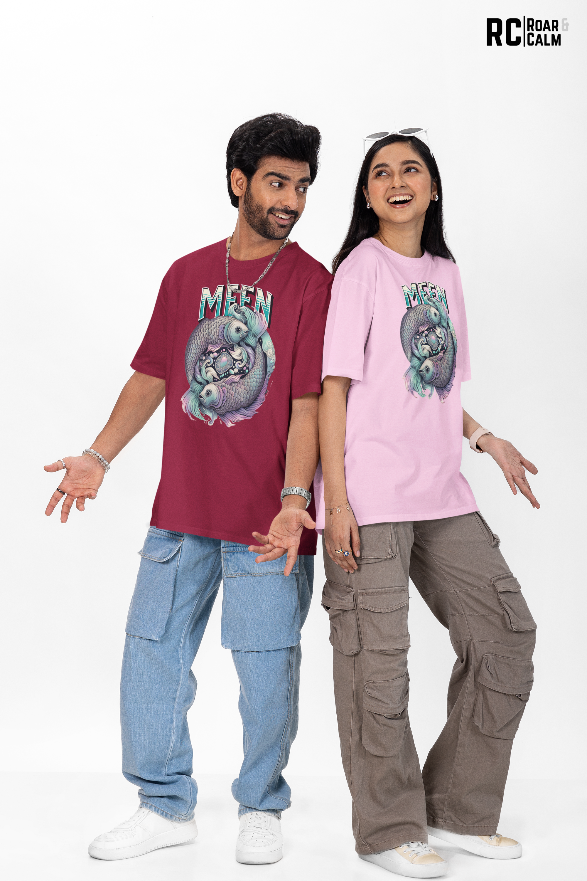 Meen Zodiac Oversized T-Shirt (UNISEX) – Roar & Calm Collection