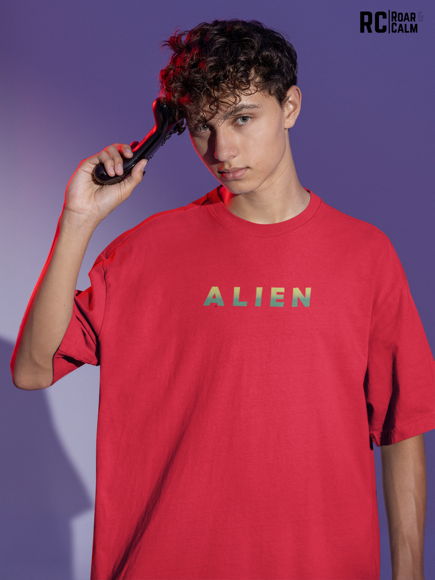 ALIEN Oversized T-Shirt (UNISEX) – Roar & Calm Collection